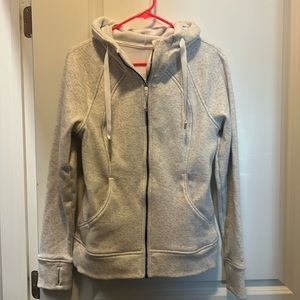 Lululemon fleece lined scuba hoodie